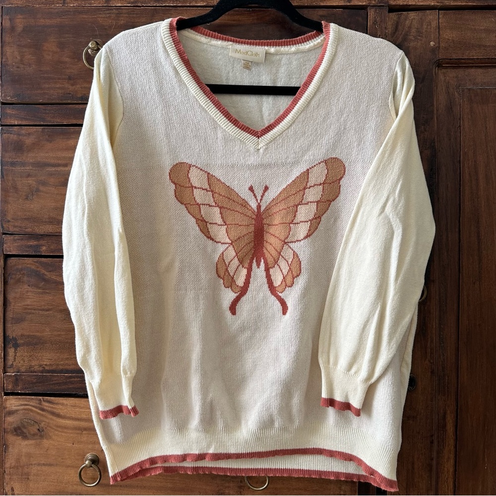 Retro Sweater Blouse
